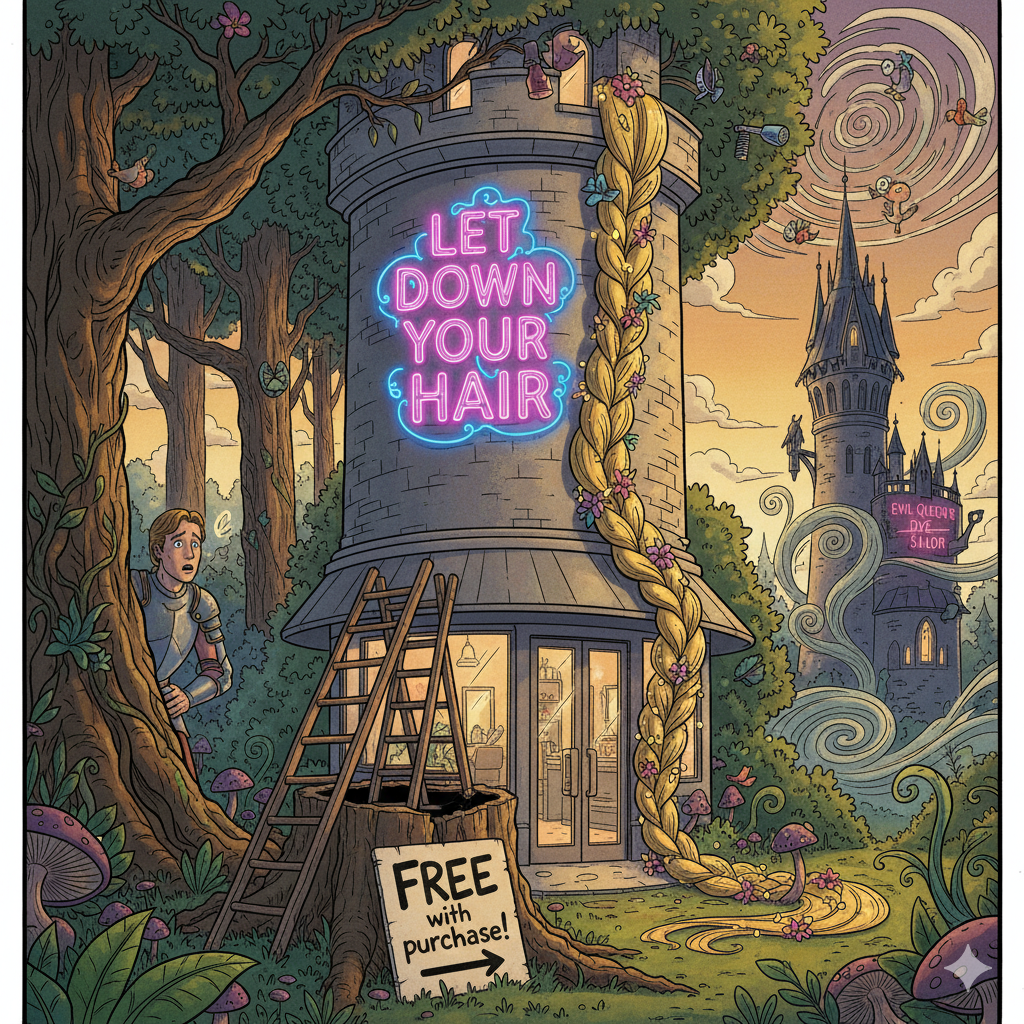 Breaking: Local Tower Dweller Pivots to Small Business, Revolutionizes Enchanted Forest Economy