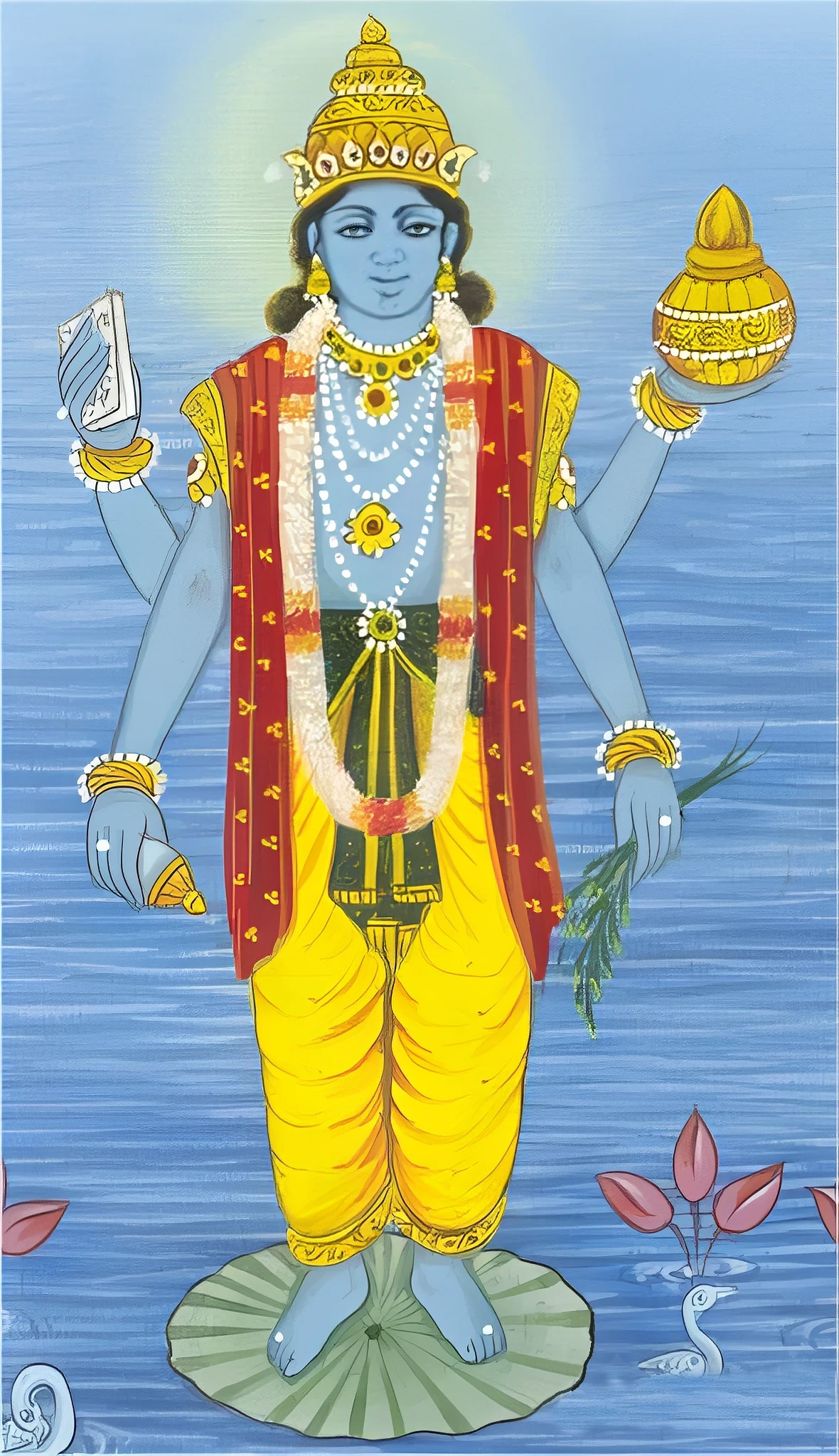 Dhanvantari: The Divine Physician of Hindu Mythology