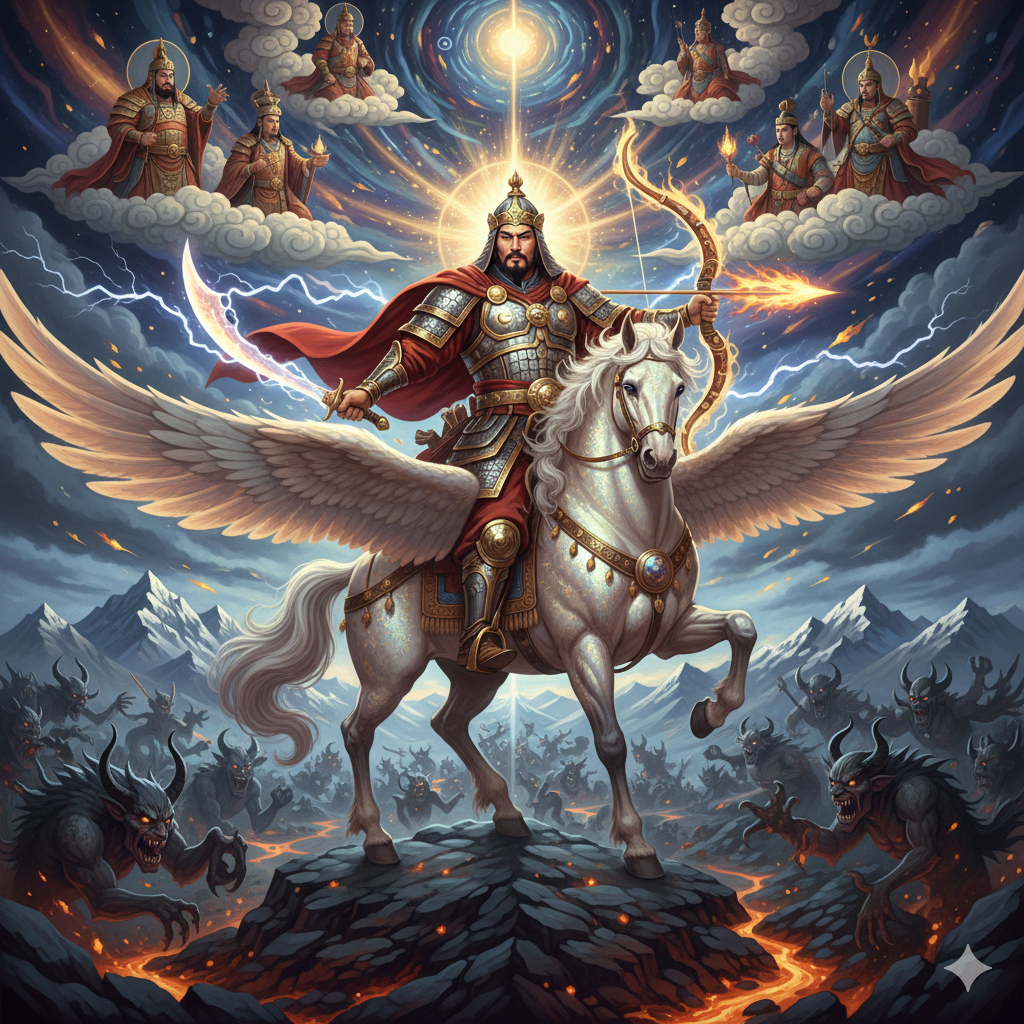 The Epic of Geser Khan: Mongolia’s Legendary Divine Warrior
